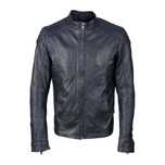 Lee Cooper kurtka męska 100% skóra owcza r. L Brando/Navy