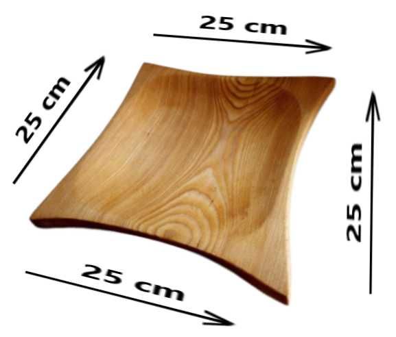 Deska Do Przekąsek Korytko Miska Misa Talerzyk Drewniany Tacka Talerz