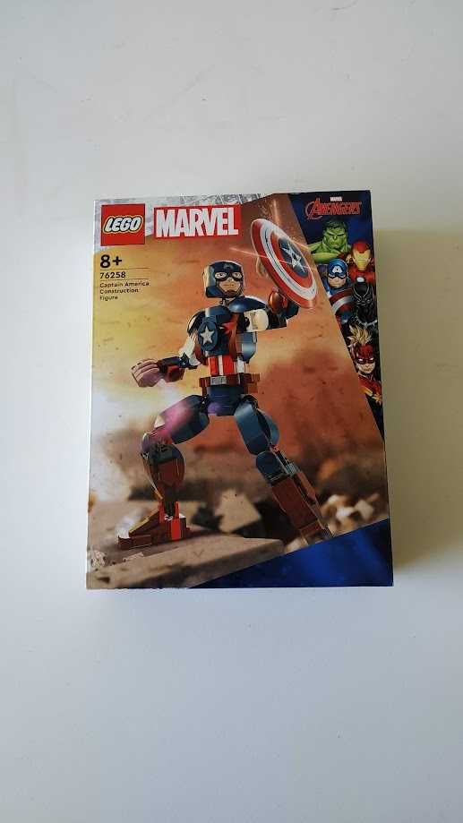 LEGO Figura de Construção de Captain America 76258 | Marvel