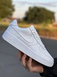Кросівки Nike Air Force1 White 100% натуральна шкіра 40-44 розмір