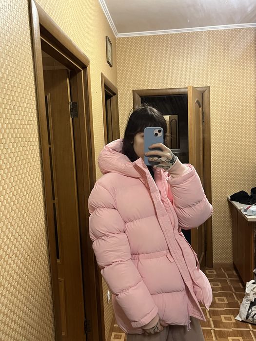 пуховик очень теплый до -25