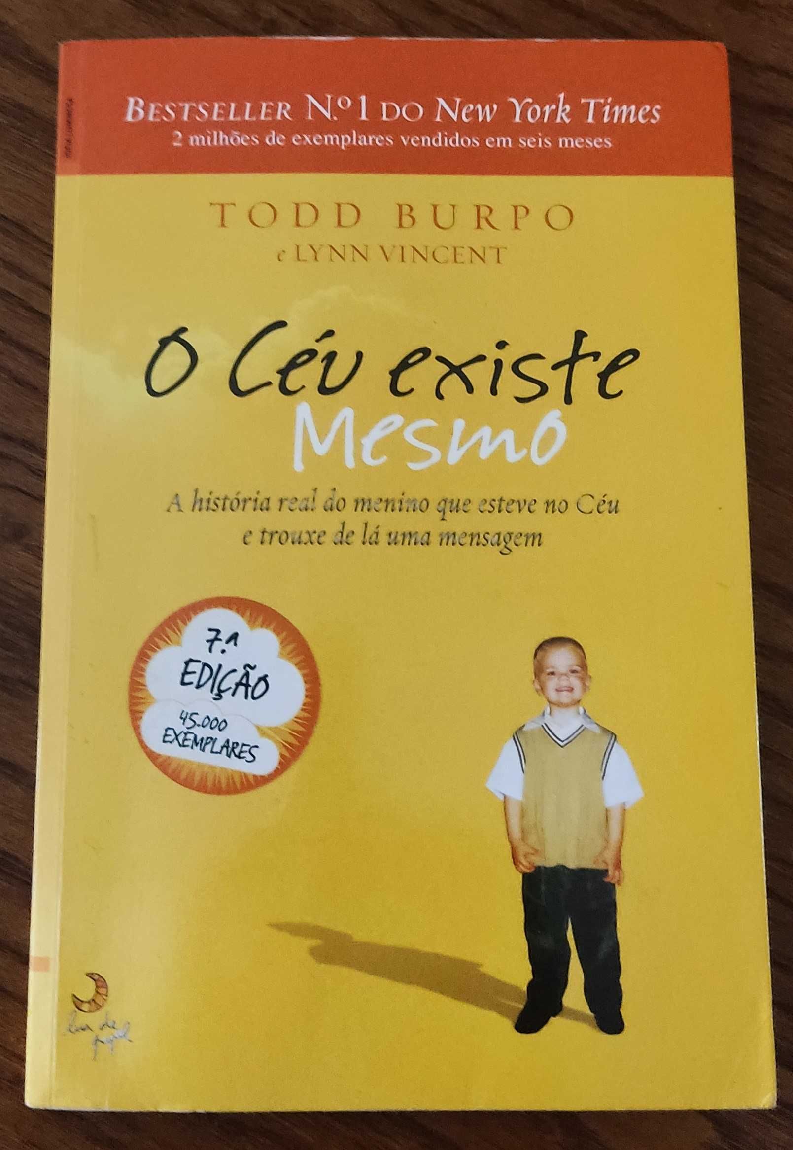 Livro - O céu existe mesmo  -Todd Burpo & Lynn Vincent