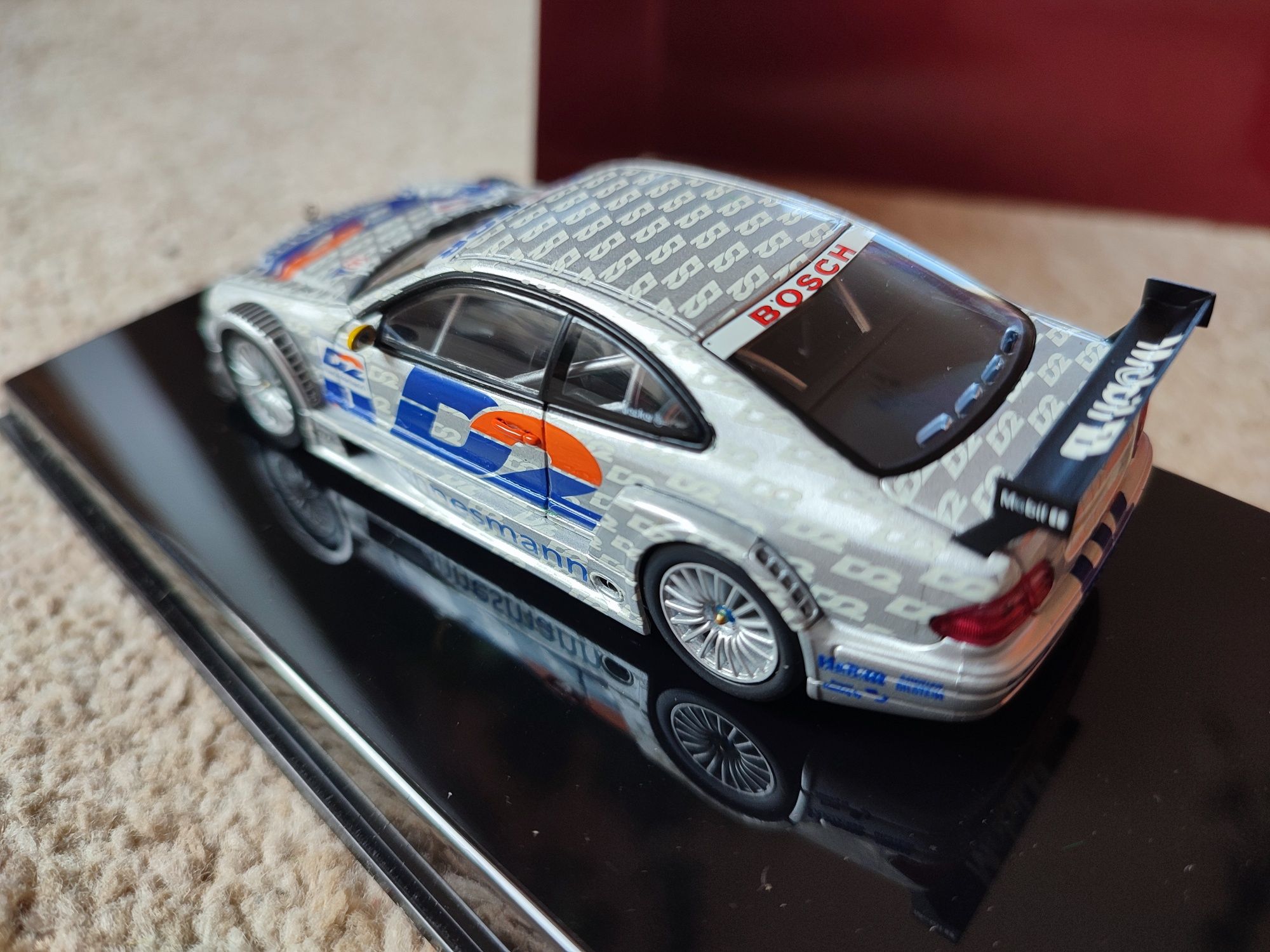 Mercedes CLK DTM, model w skali 1:43, AUTOart, nie używany, jak nowy