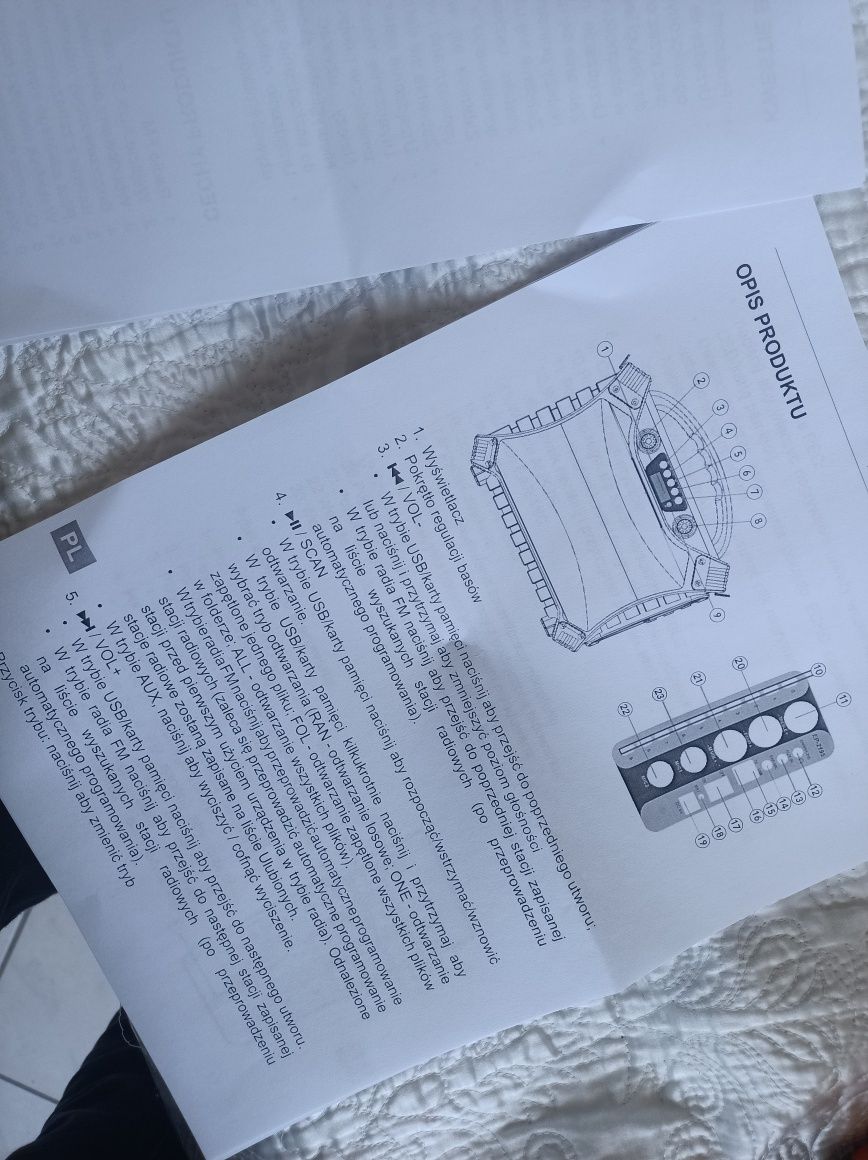 Quer przenośny głośnik z mikrofonem