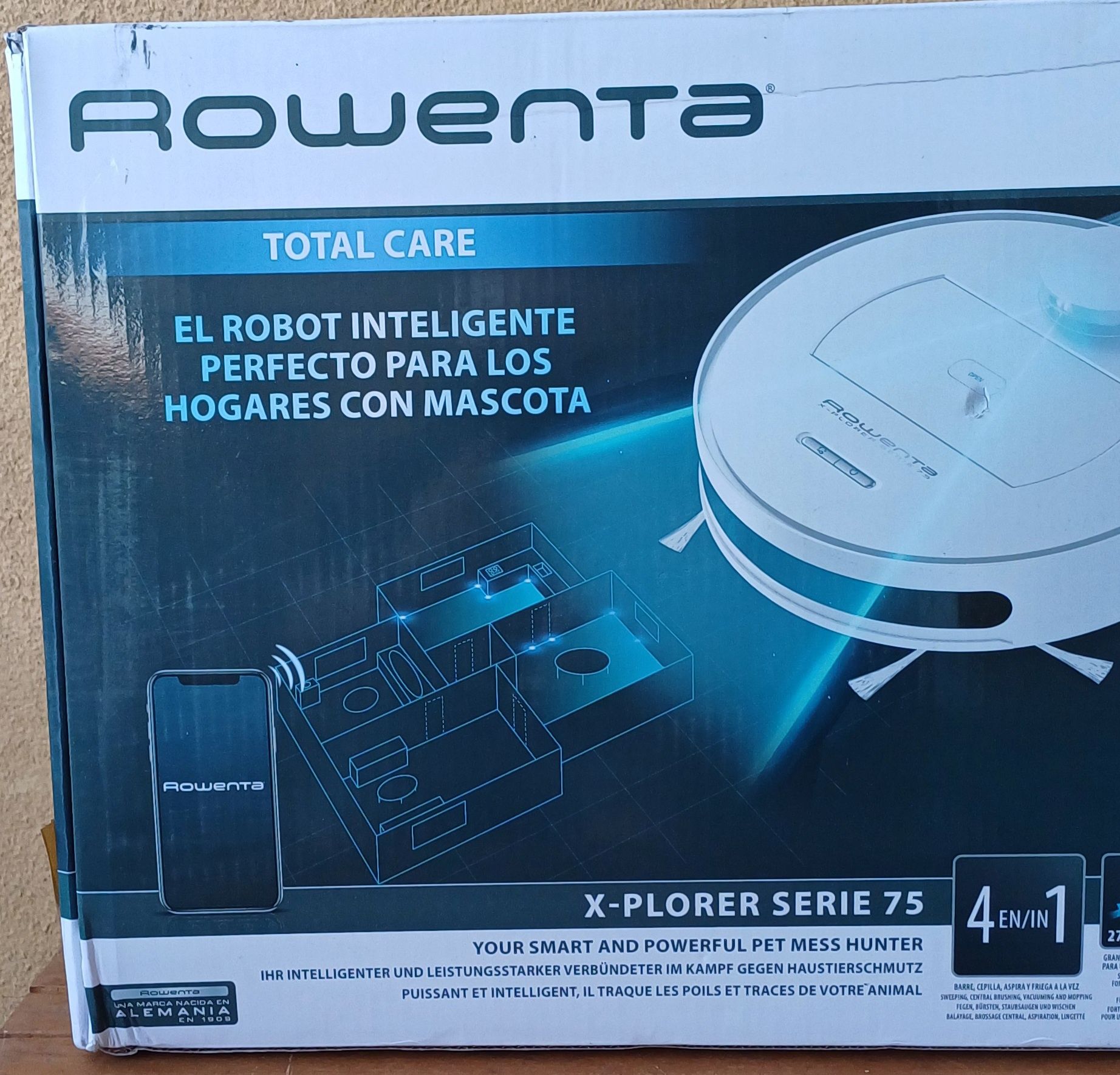Rowenta X-plorer serie 75 nowy odkurzacz automatyczny robot sprzątając