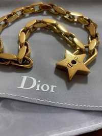 Dior Naszyjnik z kłódką w kształcie gwiazdki