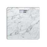 Waga Ade Aurora łazienkowa, do 180 kg, 30 x 30 cm, marmurowy wzór, bia