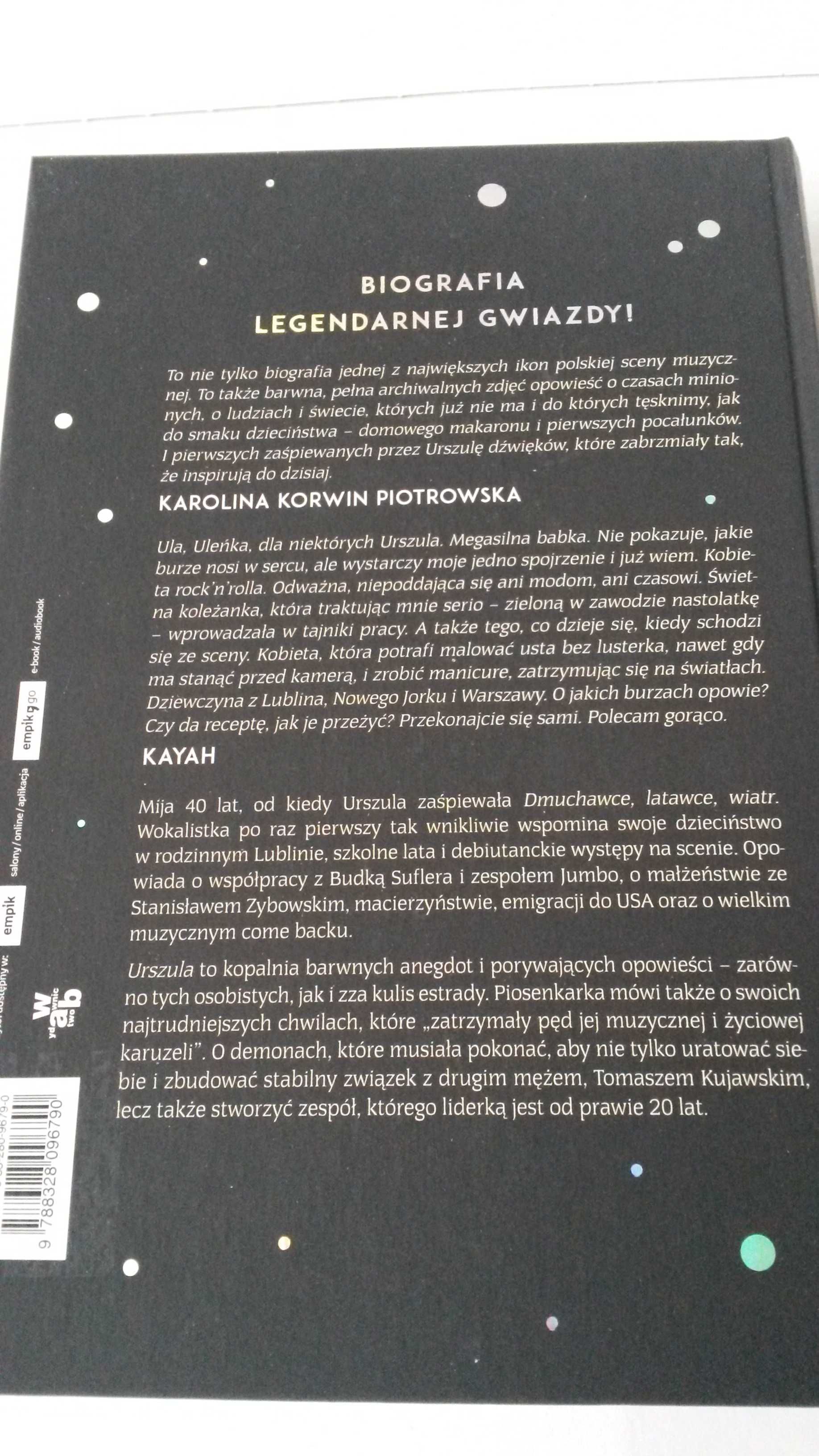 Urszula Kasprzak Autobiografia Ewa Anna Baryłkiewicz NOWA
