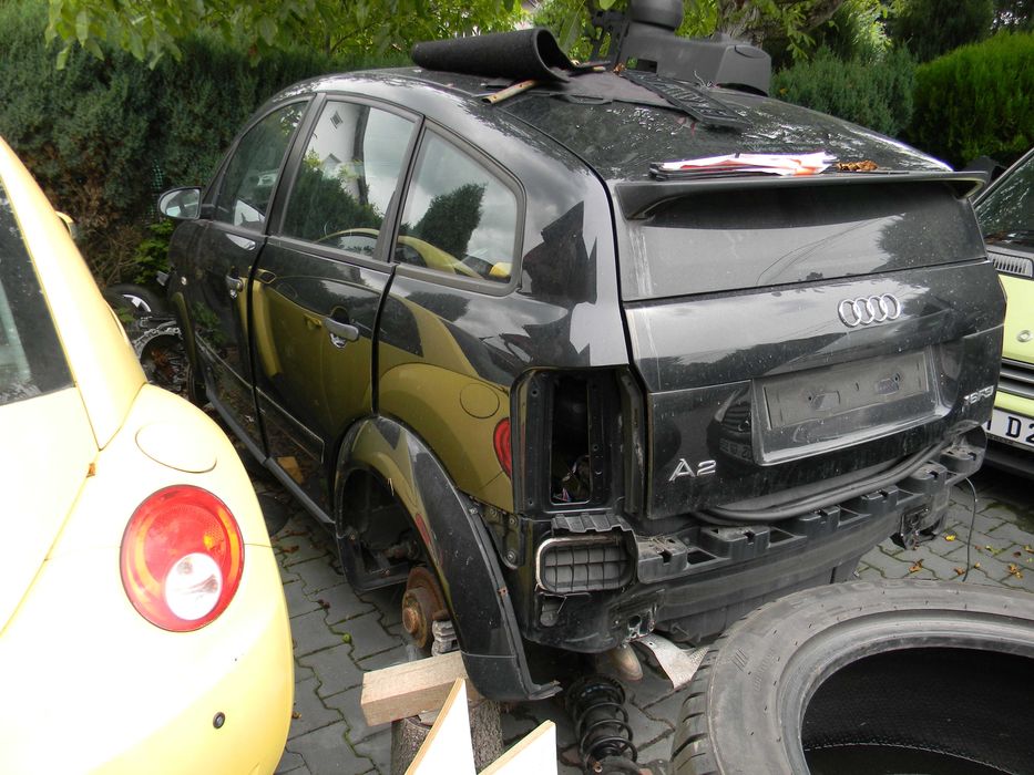 audi a2 uszkodzone