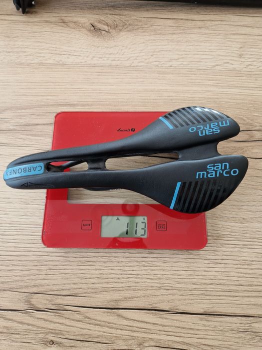 Siodełko carbon - San Marco Aspide replika - super lekkie 113g