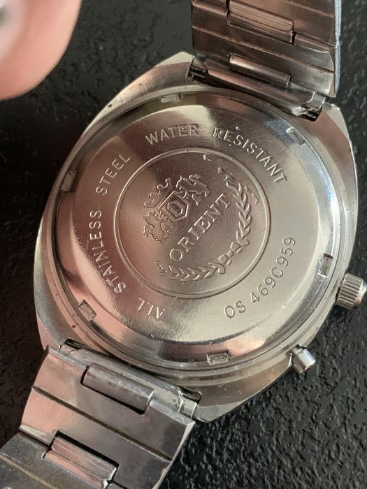 Zegarek Orient „patelnia” vintage look 42mm