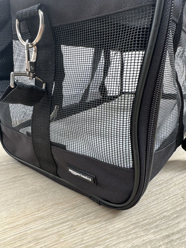 Amazon Basics transporter dla zwierząt 50x28x26cm
