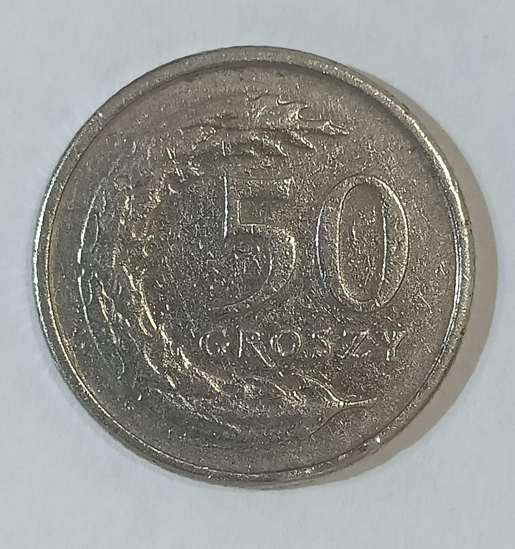 Moneta 50 gr IIIRP 1991 rok