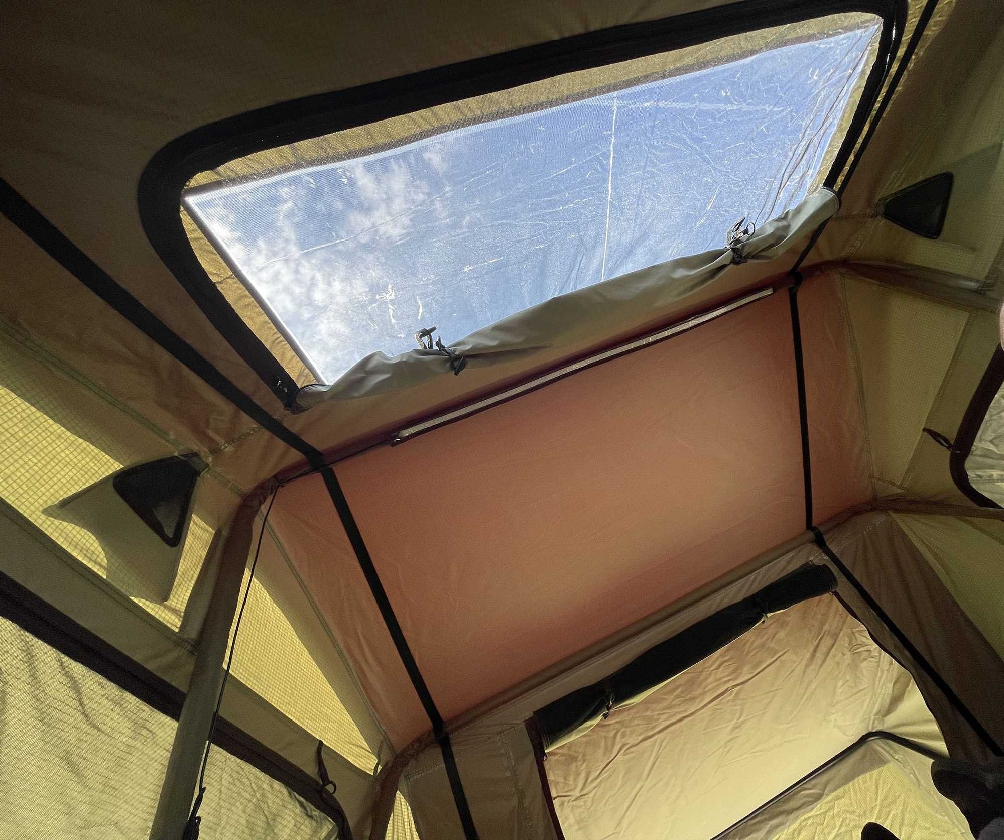 Namiot dachowy ALASKA 140 cm 3 osobowy LONG ZIELONY