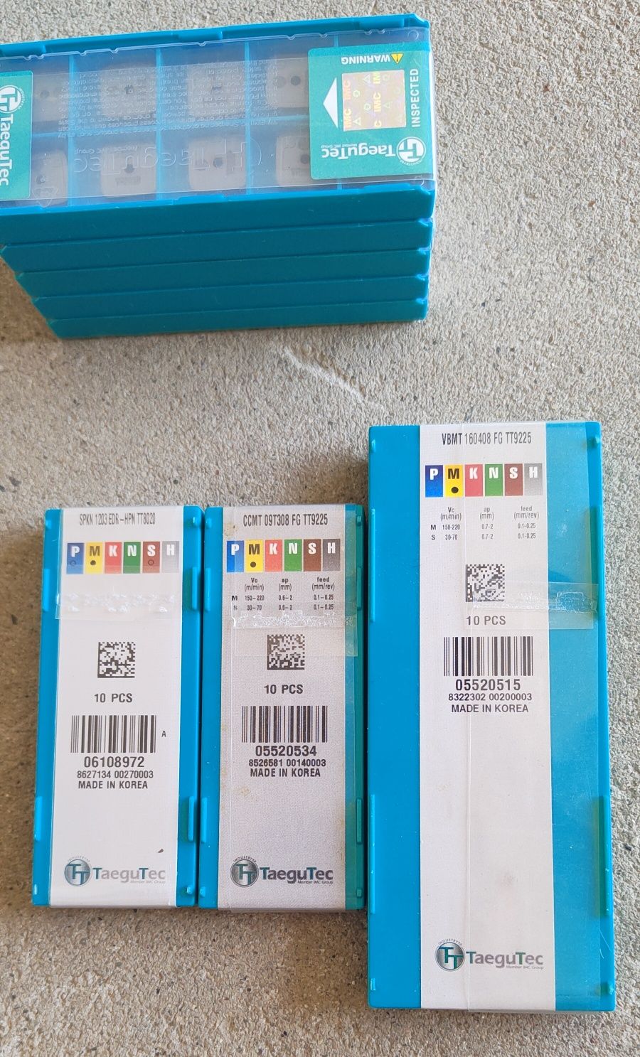 Płytki SPKN  1203 EDR TT8020 CCMT VBMT TaeguTec
