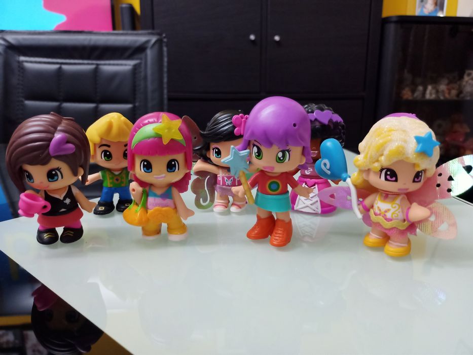 Bonecas brinquedos crianças coleção Quarto apartamento