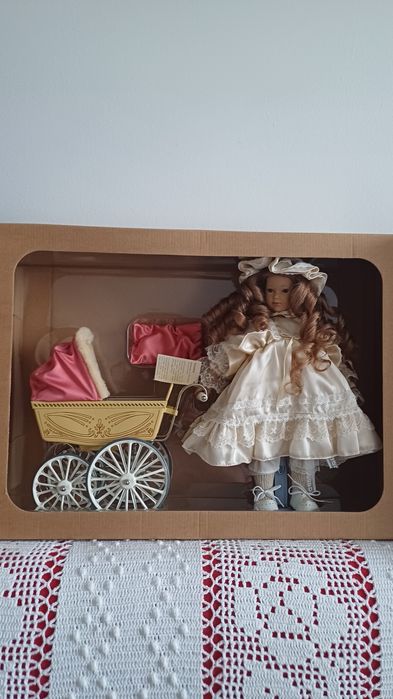 Wózek retro wraz z lalką  Märklin