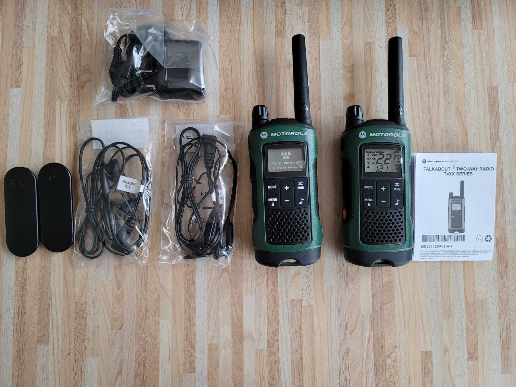 2 рації Motorola Talkabout T465 2 Pack (PMUE4638B) нові в наявності