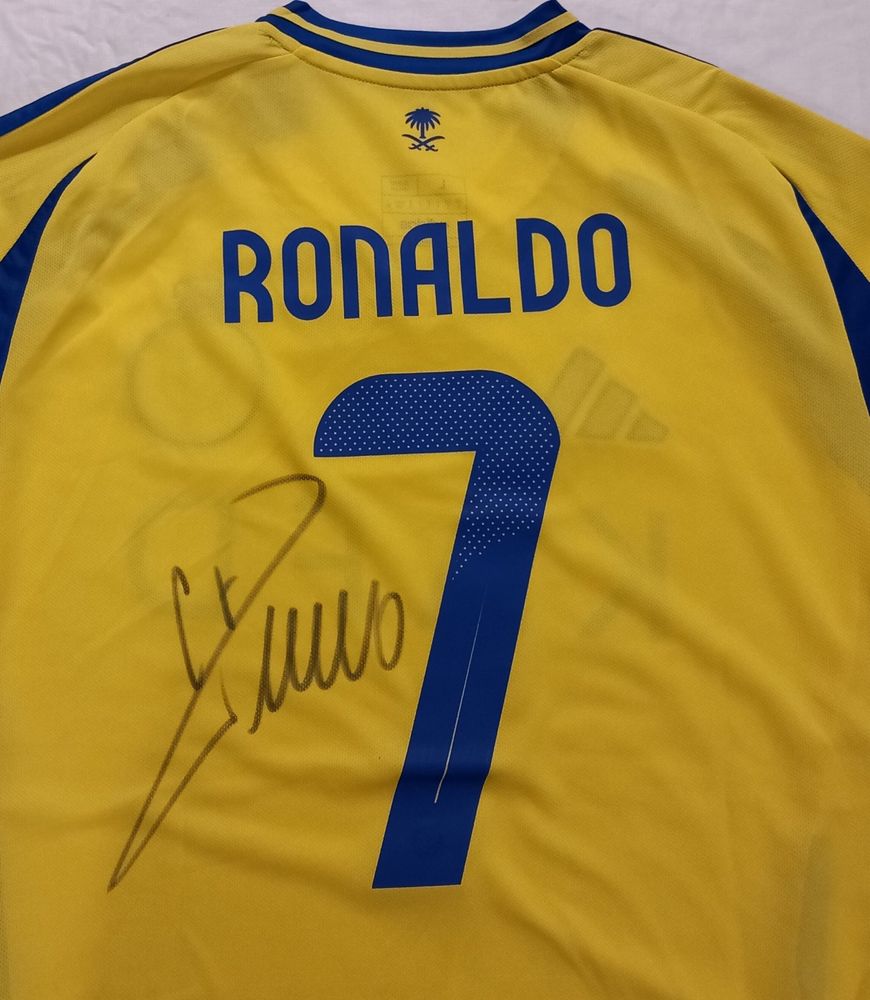 Camisola Cristiano Ronaldo Assinada - Al Nassar - com COA