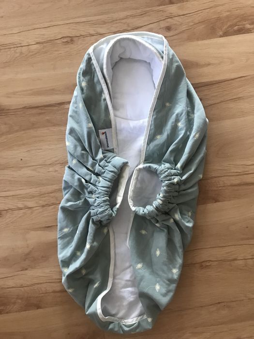 Snugglebundl Otulacz Mint Honey Bee - Organic cotton