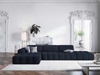 Luksusowa sofa narożna Luc 4-os. lewa Christian Lacroix 341x166x70cm