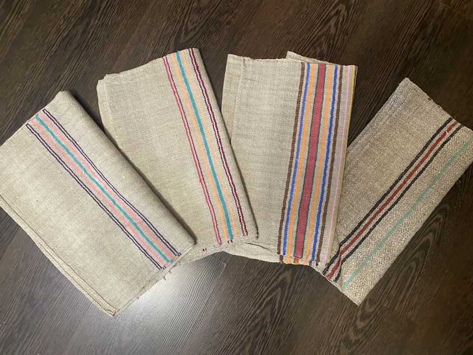 Новий тканий рушник, старовинні,льон, конопляний