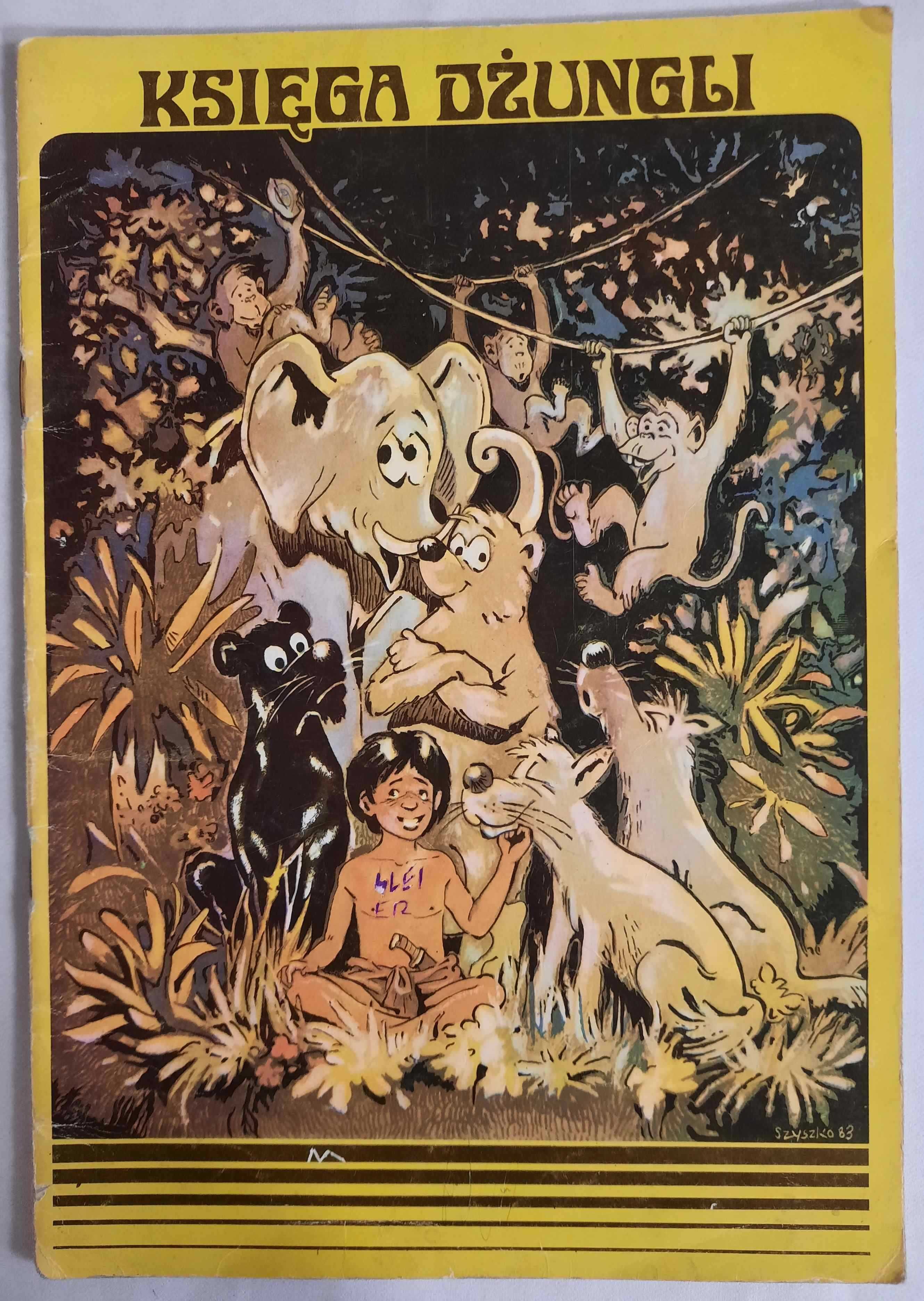 Księga Dżungli Komiks I wydanie 1984
