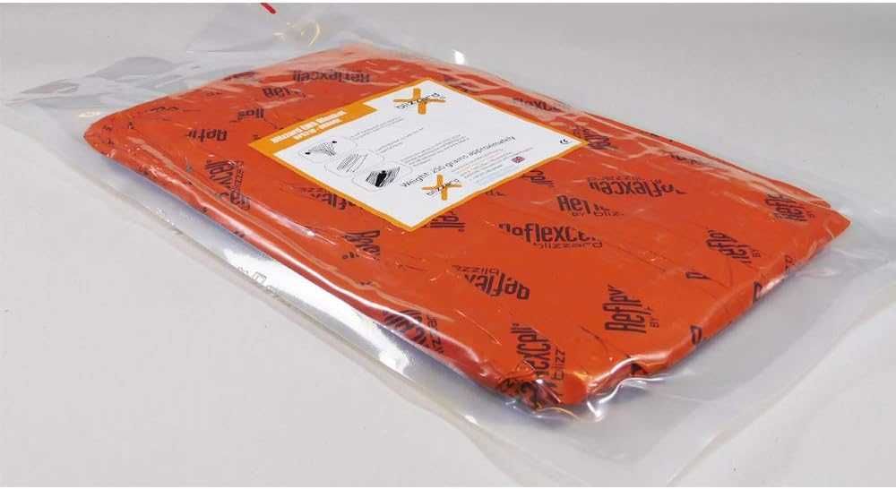Термоковдра Blizzard EMS Blanket, 2-Layer, Orange, Flat-Pack