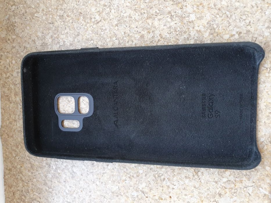 Capas originais Samsung silicone e alcantara para Samsung S9.