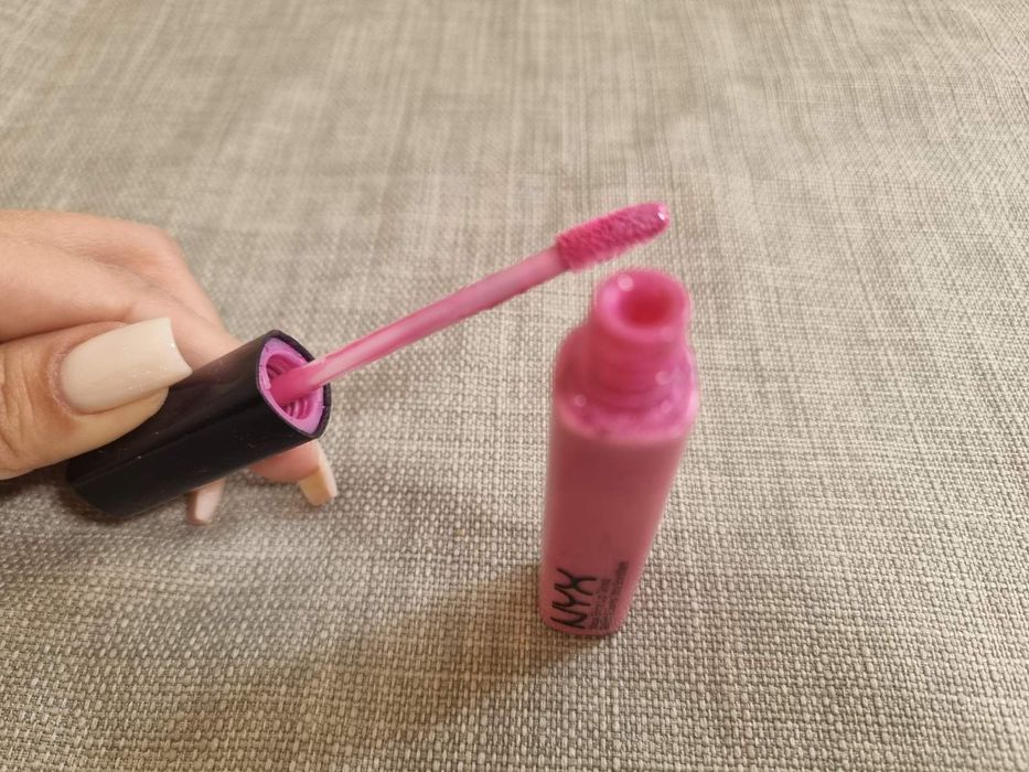 Блеск для губ nyx mega shine lip gloss 1 tea rose оригинал