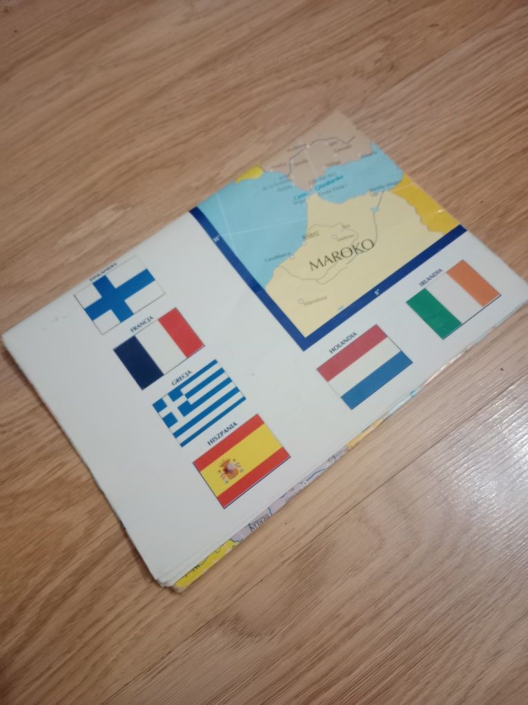 Atlas Europy nr 1-98 - w 5 segregatorach