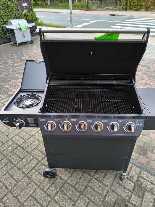 GRILL Gazowy EL FUEGO COLUMBUS 6+1 21kW Nowy z Ekspozycji z reduktorem
