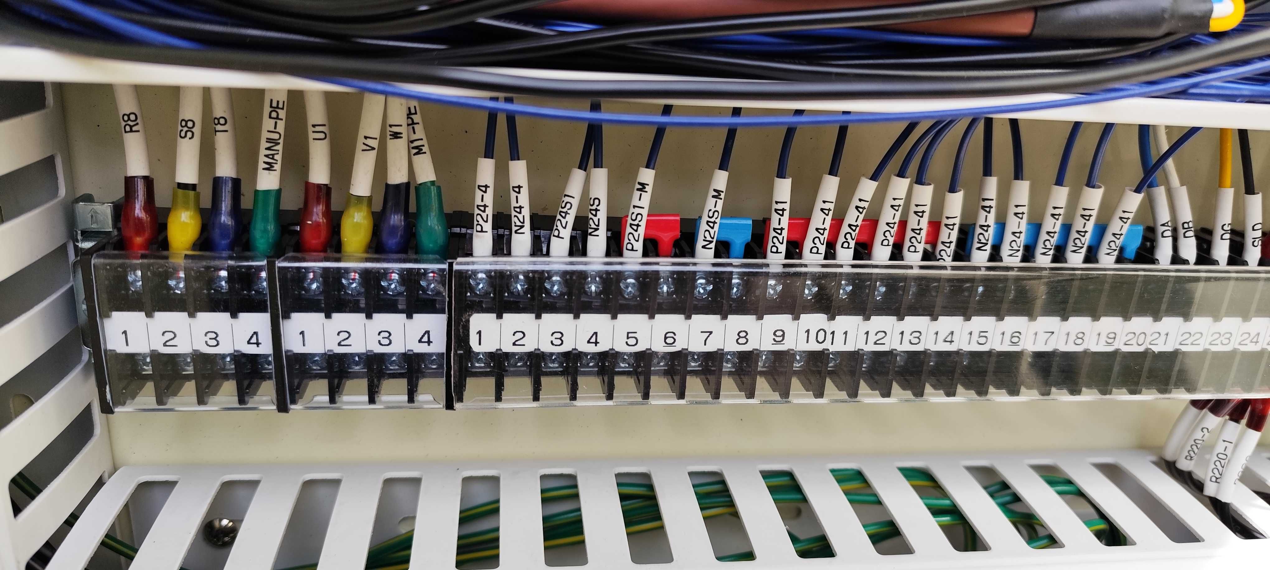 Szafa sterownicza  trafo separujące inwerter remote I/O VDC Logic I/O