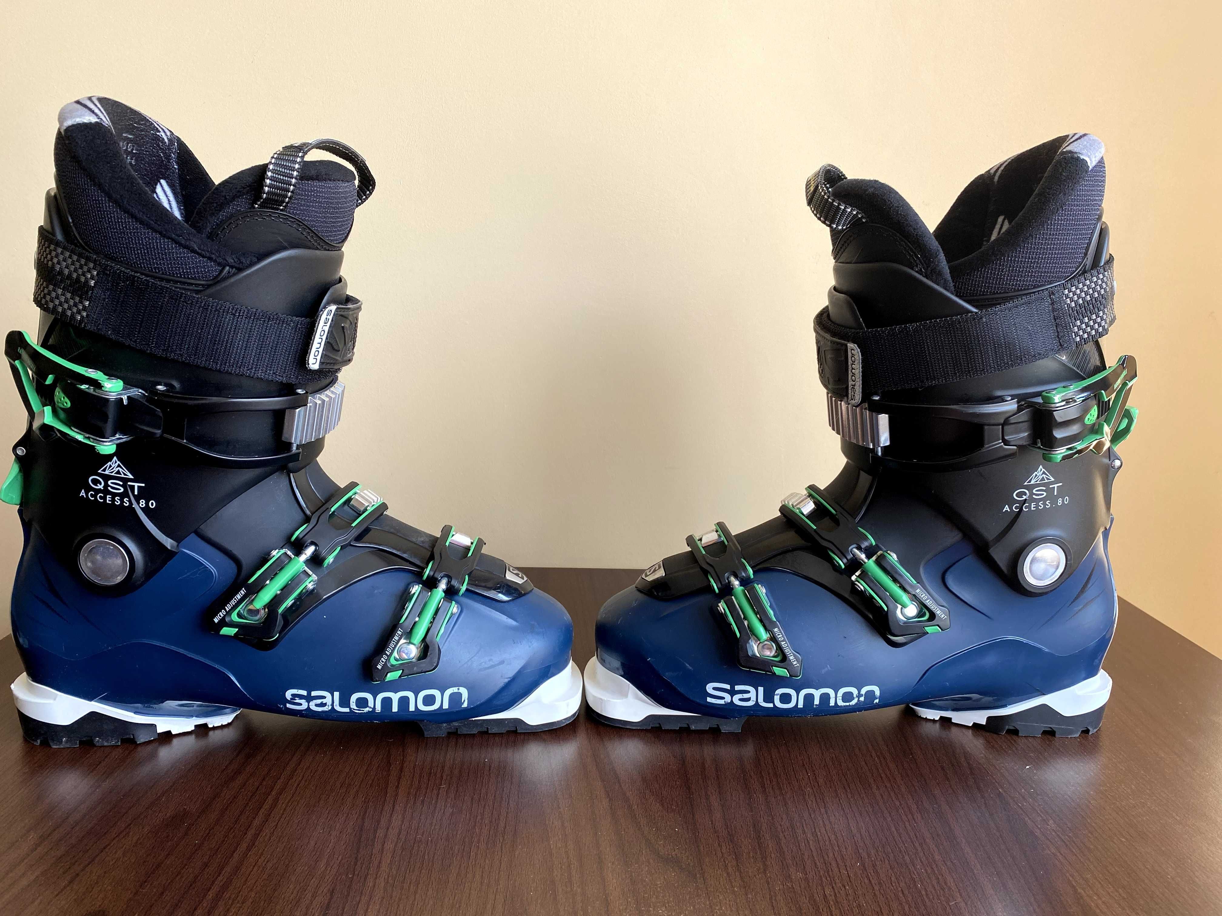 Продам гірськолижні черевики Salomon Qst Access R80 29 см 45 р