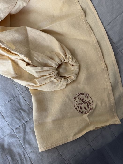 Lniana Chusta Kółkowa The Slings