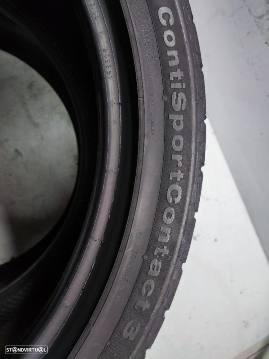 2 pneus semi novos 235-40r19 continental - oferta dos portes