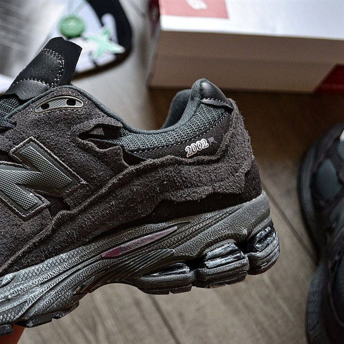 Кроссовки New Balance 2002R мужские Нью Беланс 1906 черные  NB 1906