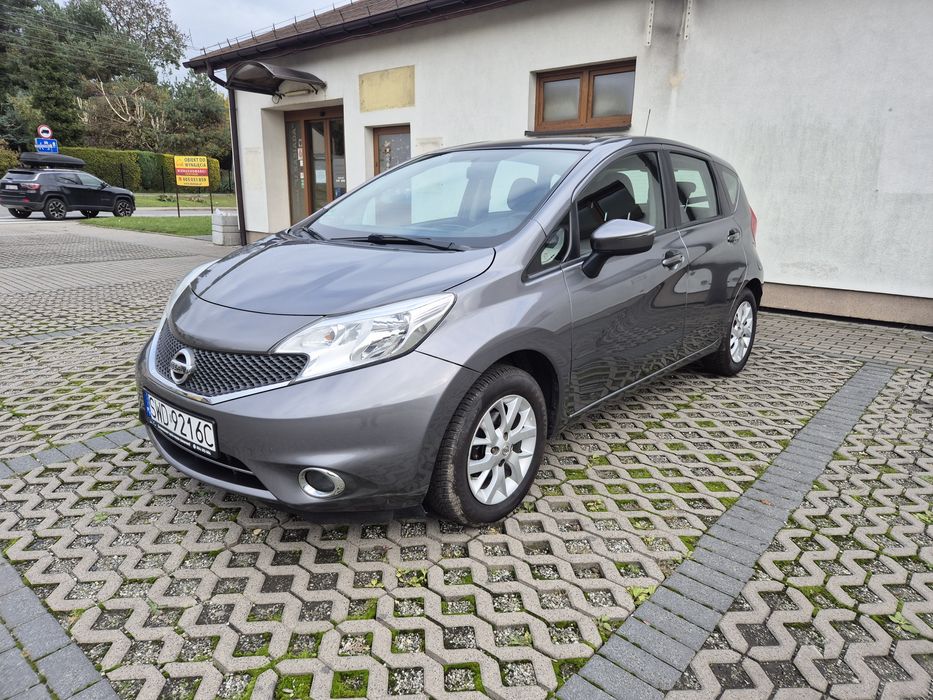 Nissan Note 1.2 benzyna 149 tys. km bezwypadkowy! 1 rej 2014.