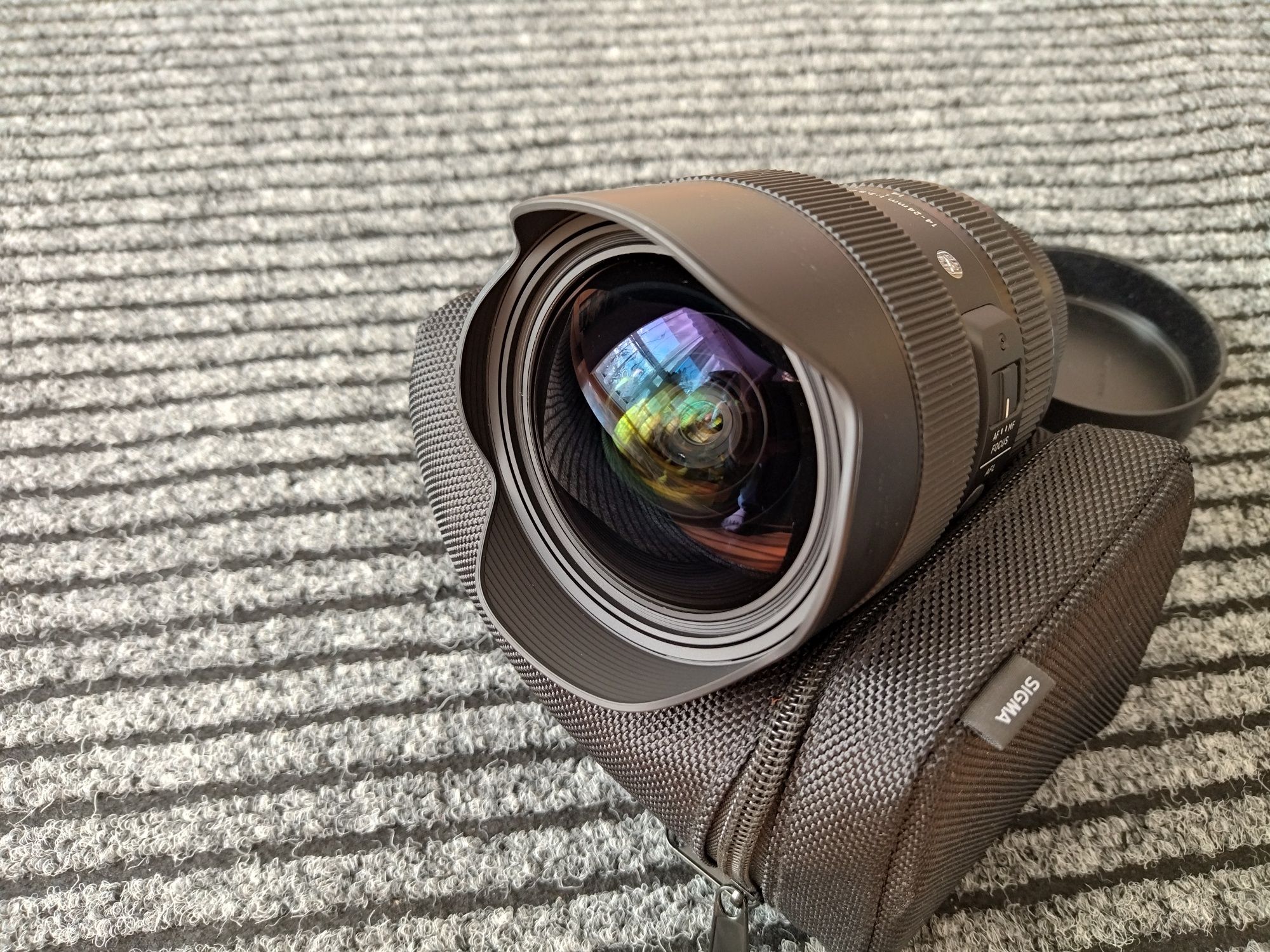 Obiektyw Sigma 14-24mm F2.8 A DG DN 
Mocowanie Sony E Stan bdb