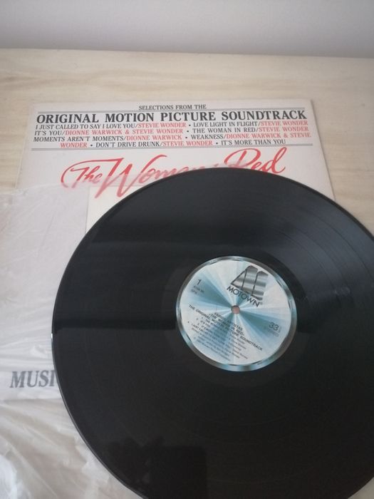 Steve Wonder Vinil 33' álbum original sound track, Excelente estado