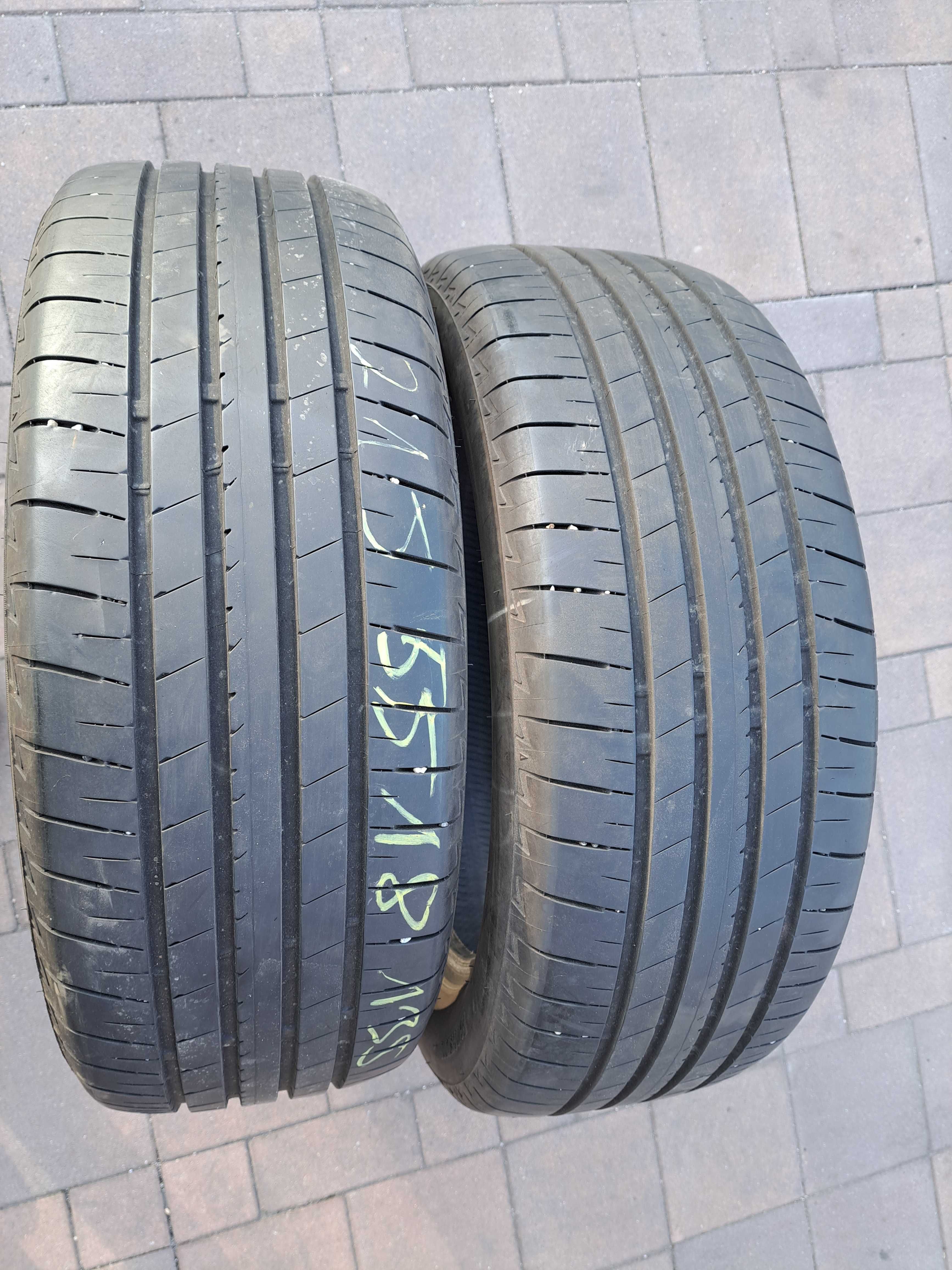 4 opony letnie 215 55 r18 bridestone,hankook