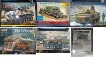 Vendo 1/35 kits modelismo, revell, dragon ,tamiya, guerra, novos