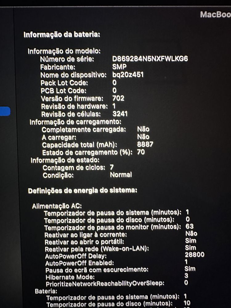 Macbook Pro 15 Mid 2015 16GB 1TB - Bateria nova