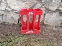 Skrzynka na napoje vintage Coca Cola Coke retro PRL unikat