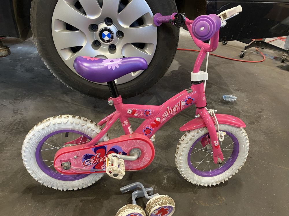 Rowerek dziecięcy dla dziewczynki