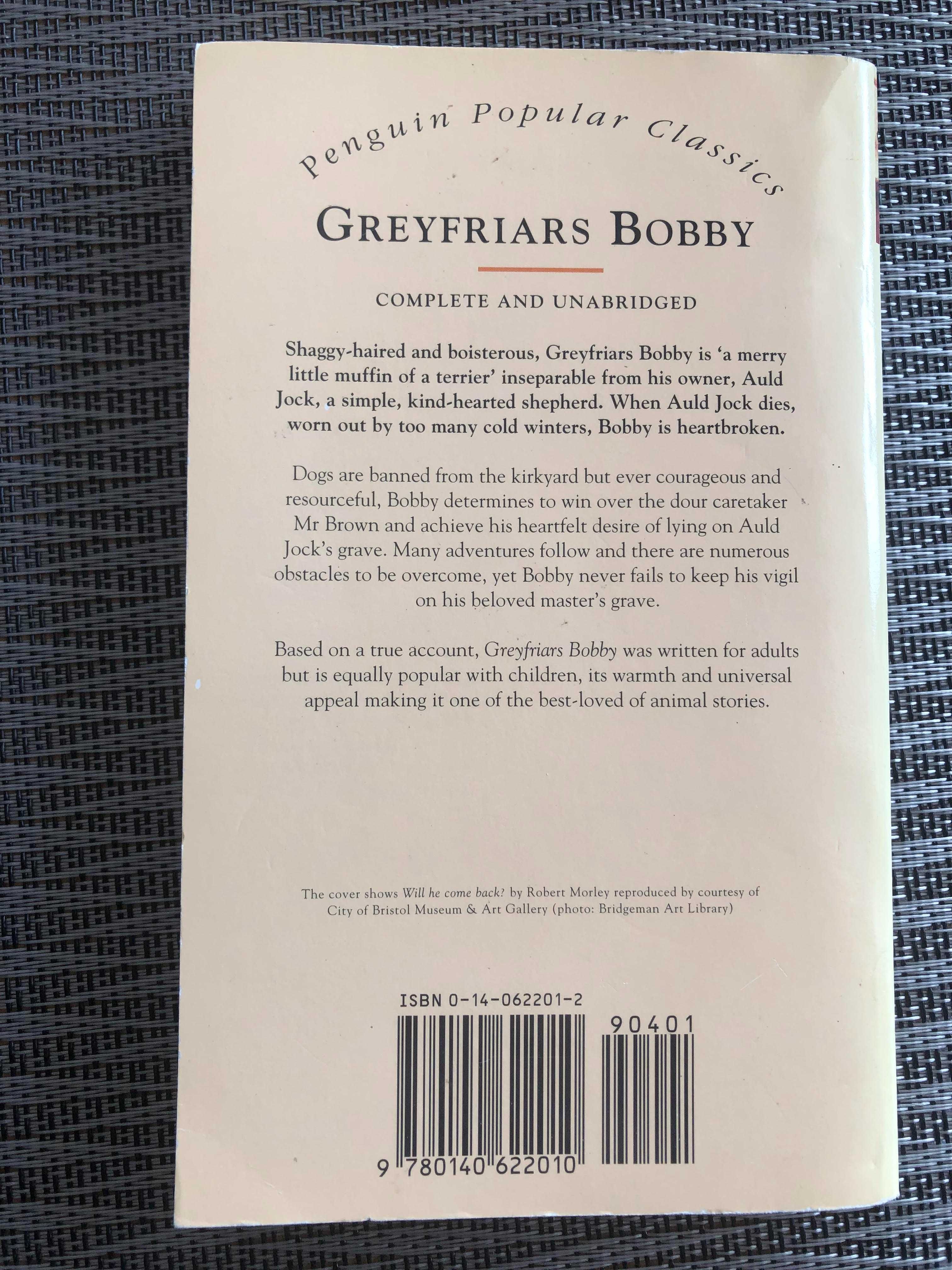 Eleanor Atkinson "Greyfriars Bobby" w języku angielskim