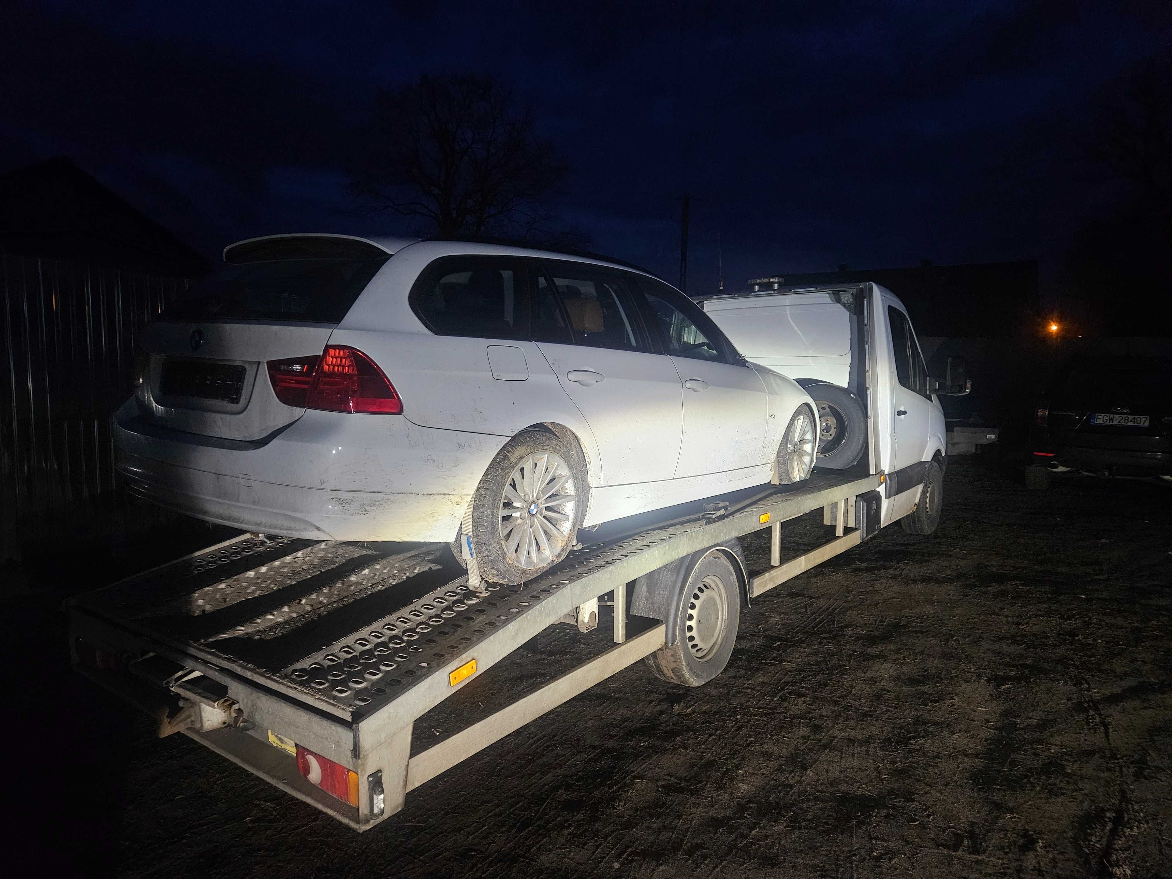 Bmw e91 lci 11rok 2.0d 184km N47T N47D20C alpinweiss wszystkie czesci