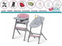 Kinderkraft Livy&Calmee krzesełko do karmienia z leżaczkiem 4w1 Pink