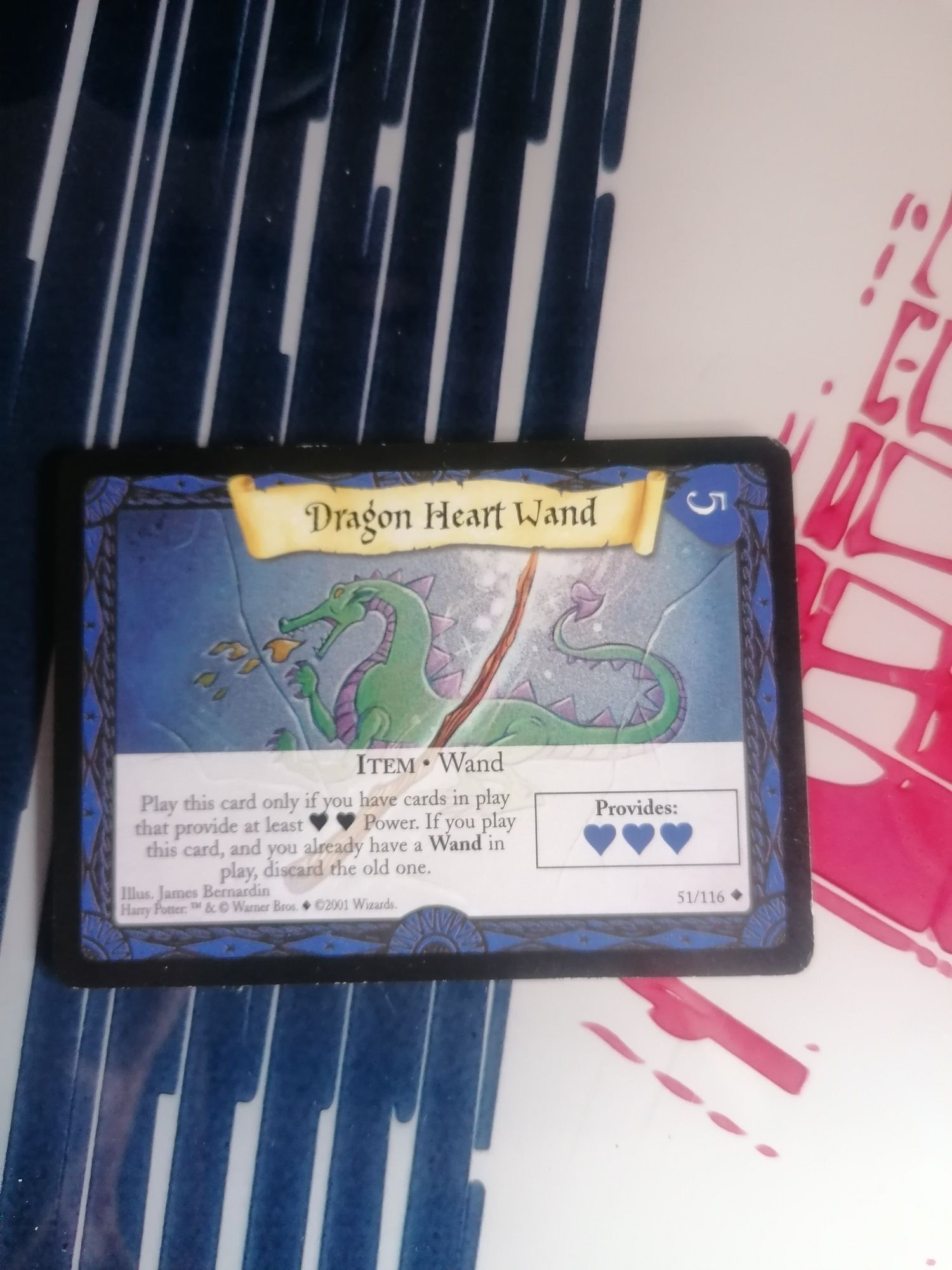 Cartas Harry Potter trading card game inglês
