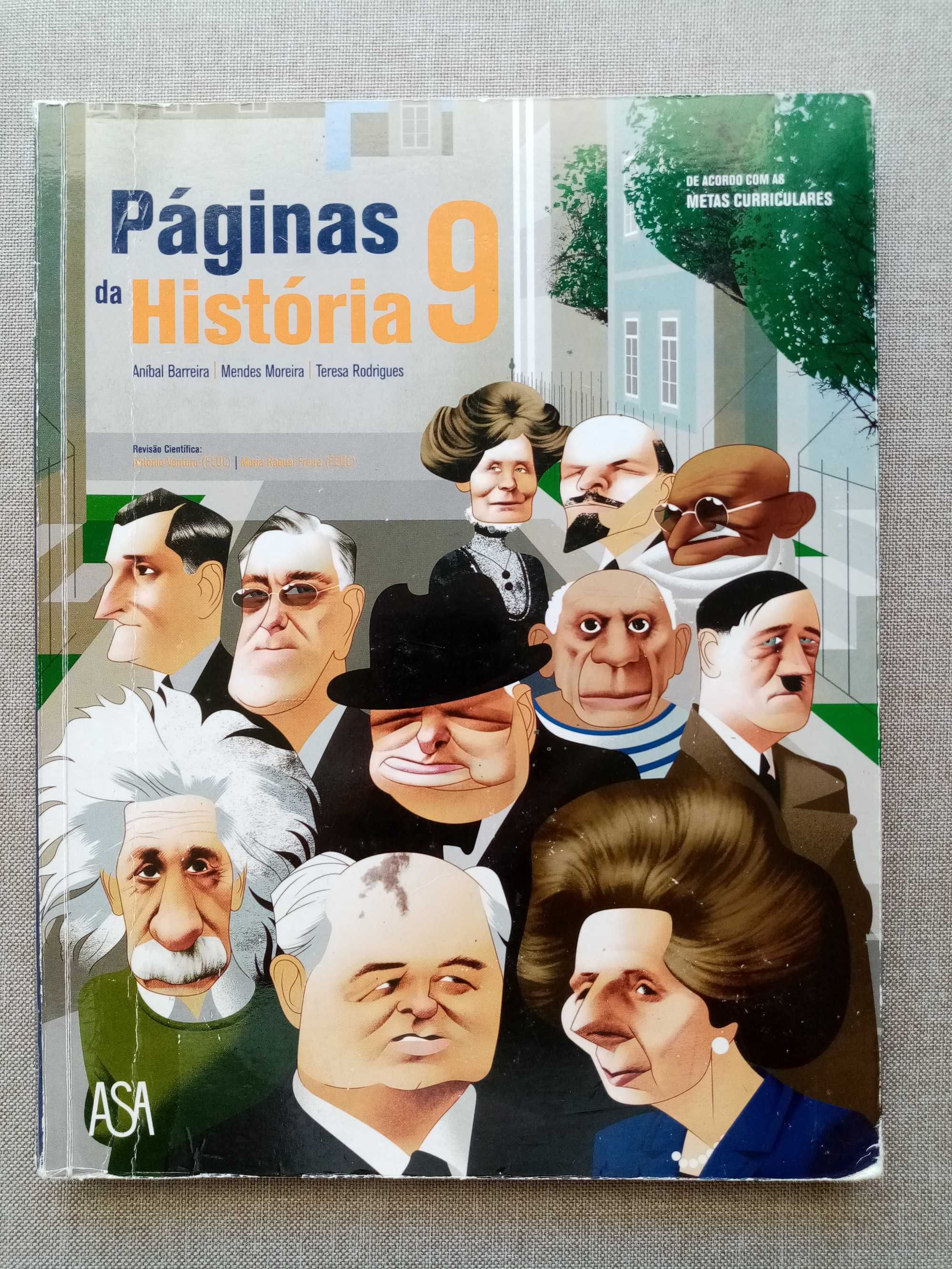 Manual de História 9º ano- "Páginas da história 9"